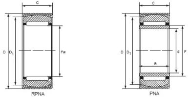 Aligning Heavy Duty Needle Roller Bearings With or Without Inner Ring 1