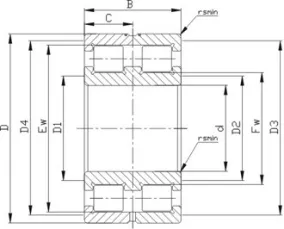 Double Row Full Complement Cylindrical Roller Bearings 2