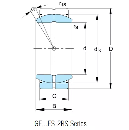 Radial spherical plain bearings Maintenance type 3