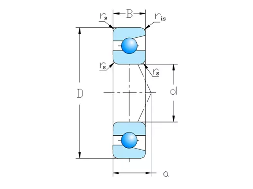 Single Row Angular Contact Ball Bearings 1